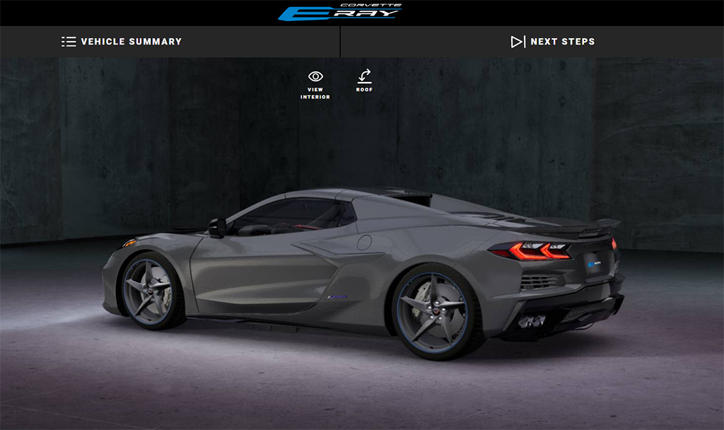 BREAKING: 2024 Corvette ERAY Leaks on the Visualizer, Plus Exterior and Interior Colors