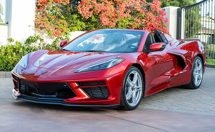 Corvettes for Sale: 2023 Red Mist Convertible at 427Stingray