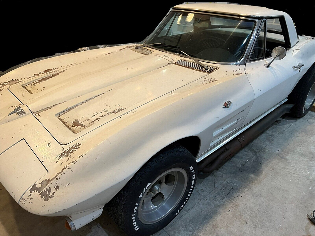 Corvettes for Sale: No-Reserve 1964 Corvette Sting Ray Convertible on eBay