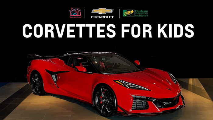 The First Canadian 2023 Corvette Z06 Raises Money for the Durham Children's Aid Foundation
