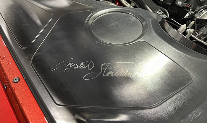 [RIDES] 2023 Corvette Z06 is Named Crystal After New Owner Meets Engine Builder Crystal Strickland