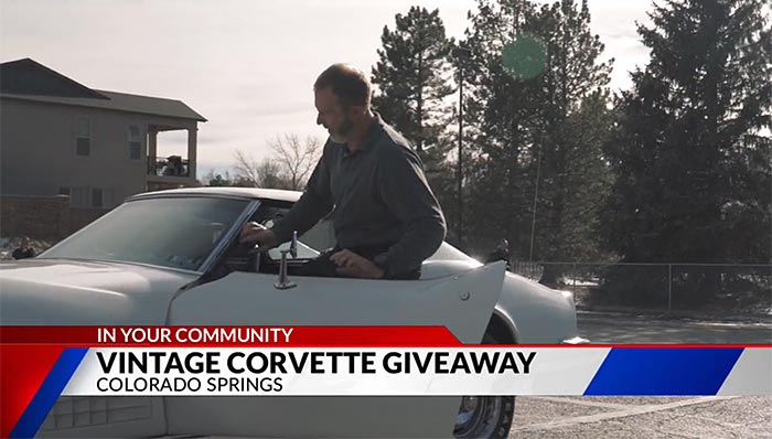 [VIDEO] Man Wins A Vintage Corvette That Looked Just Like His Father's Car