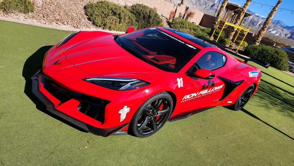 The 2023 Corvette Z06 Arrives at Spring Mountain