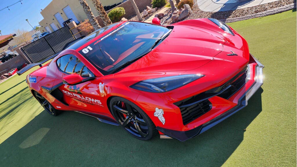 The 2023 Corvette Z06 Arrives at Spring Mountain