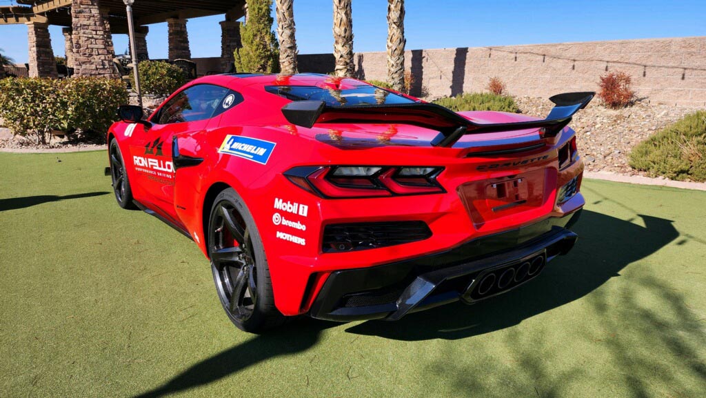 The 2023 Corvette Z06 Arrives at Spring Mountain
