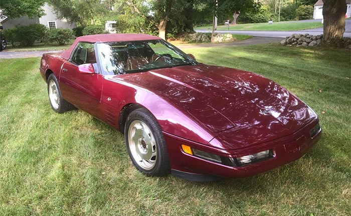 Corvettes for Sale: 1993 40th Anniversary Convertible on Craigslist 