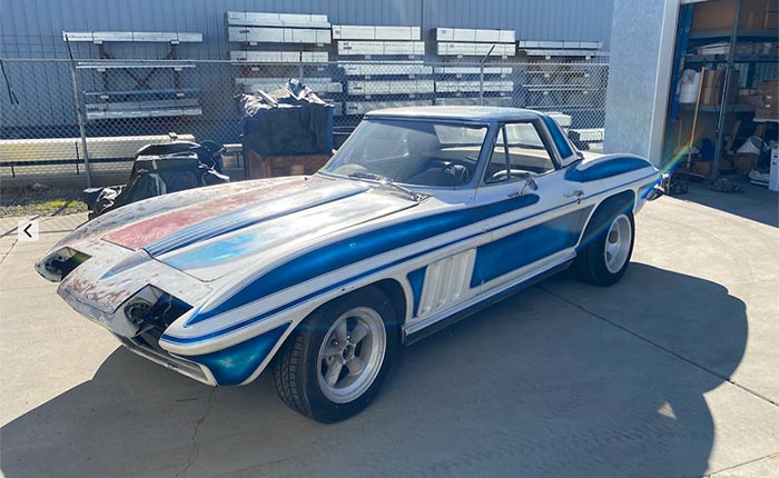 Corvettes for Sale: Custom Painted 1966 Corvette with a Mysterious Past