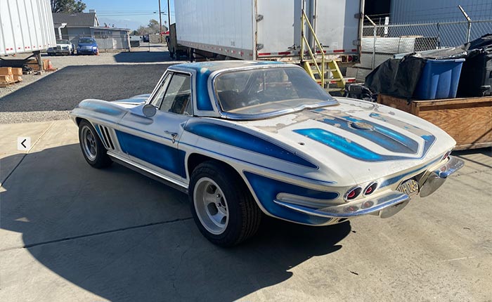 Corvettes for Sale: Custom-Painted 1966 Corvette with a Mysterious Past