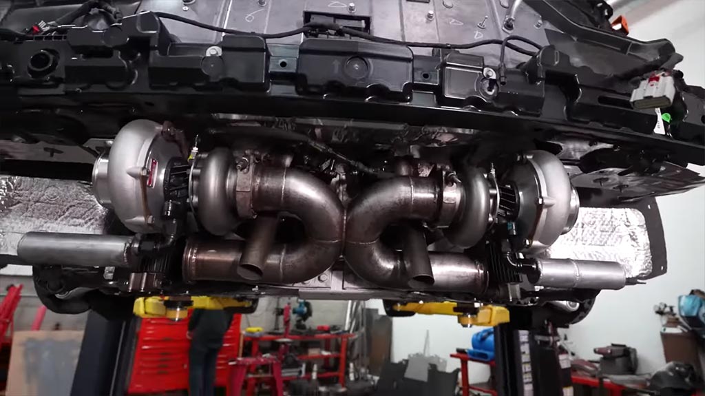 [VIDEO] That Didn't Take Long! Emelia Adds Twin Turbos to her 2023 Corvette Z06