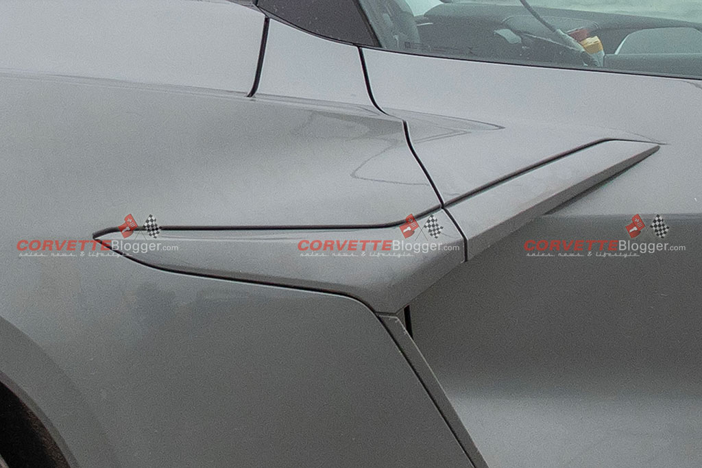 Corvette E-Ray Prototype Spied