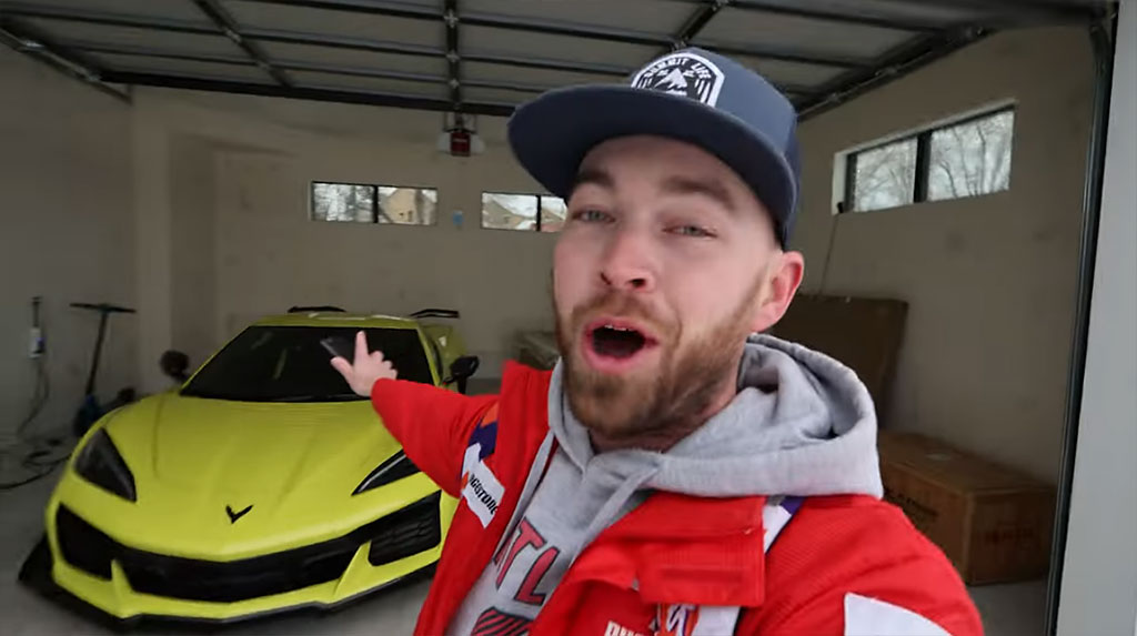 [VIDEO] The Stradman's 2023 Corvette Z06 is Repaired and Back in the Garage!