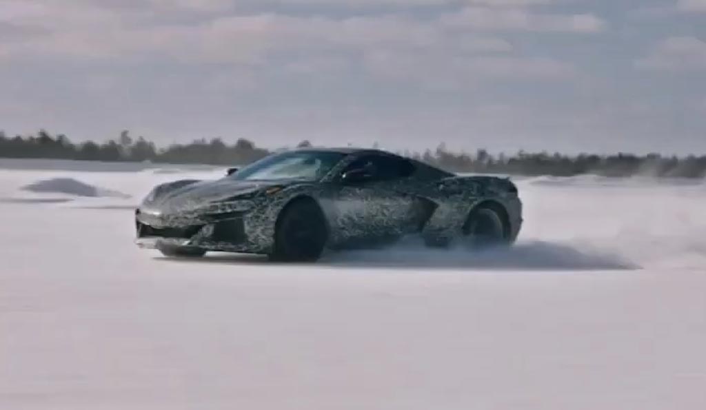 [VIDEO] Corvette E-Ray Christmas Surprise