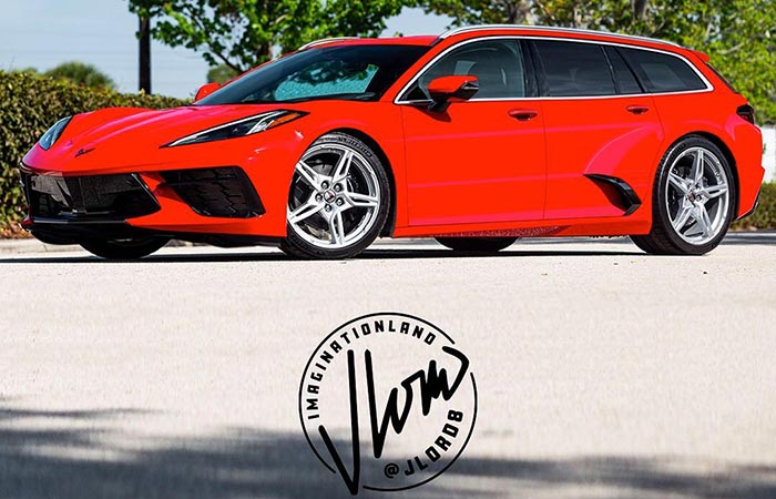 [PIC] C8 Corvette Stingray Reimagined as a Sport Wagon