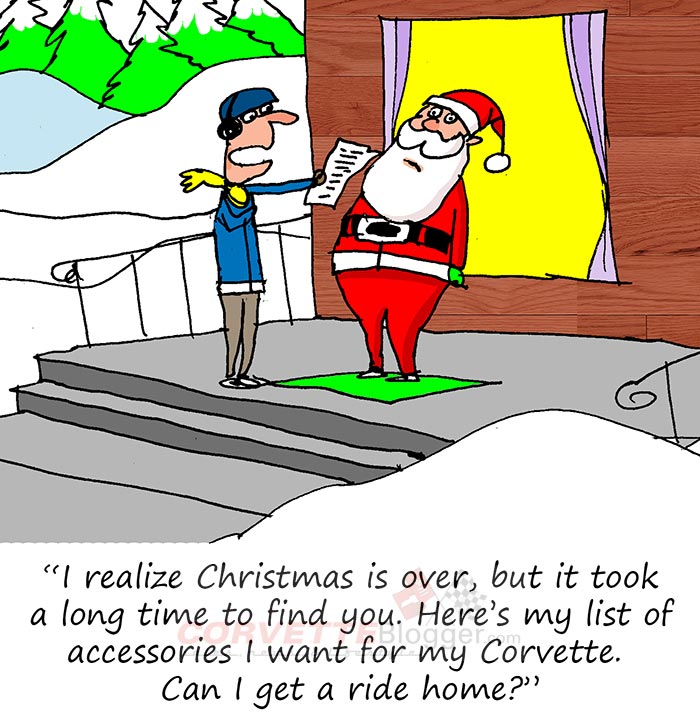 Saturday Morning Corvette Comic: Better Late Than Never!