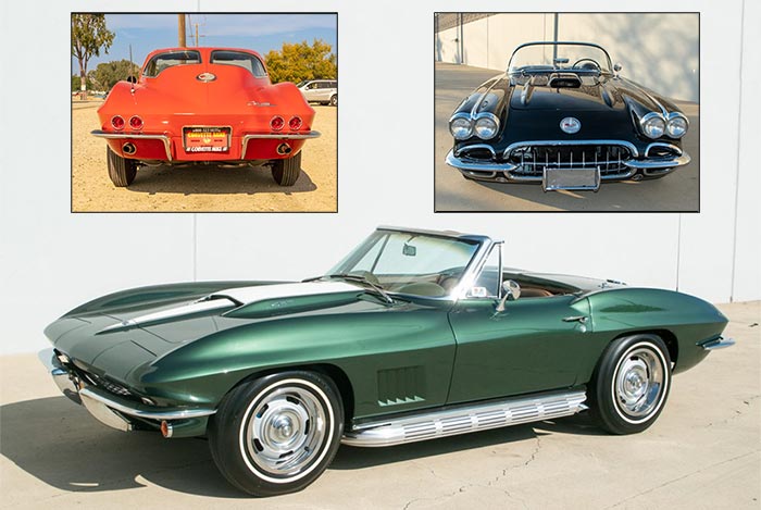 Our Three Favorite Corvettes for Sale from Corvette Mike in January