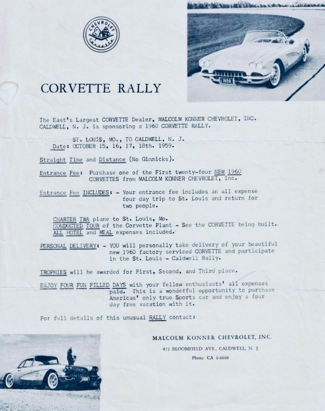[VIDEO] Throwback Thursday: Malcolm Konner Takes 25 Customers to Pick Up New 1960 Corvettes in St. Louis