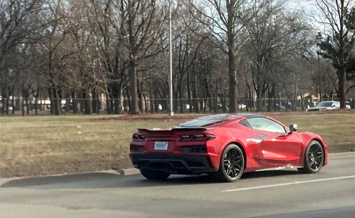 [SPIED] 2023 Corvette Z06 Spotted Near GM's Tech Center