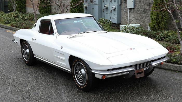 Corvettes for Sale: Highly Optioned 1964 Corvette Sting Ray Coupe Offered on eBay