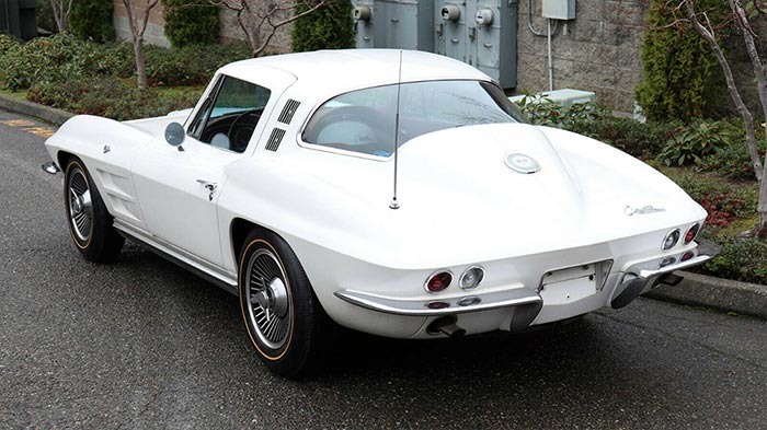 Corvettes for Sale: Highly Optioned 1964 Corvette Sting Ray Coupe Offered on eBay