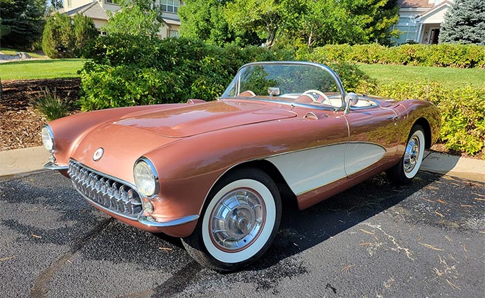Corvettes for Sale: 383-Powered 1956 Corvette with a 5-Speed