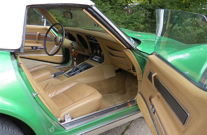 Corvettes for Sale: 1975 Corvette Convertible in Bright Green Metallic on Hemmings