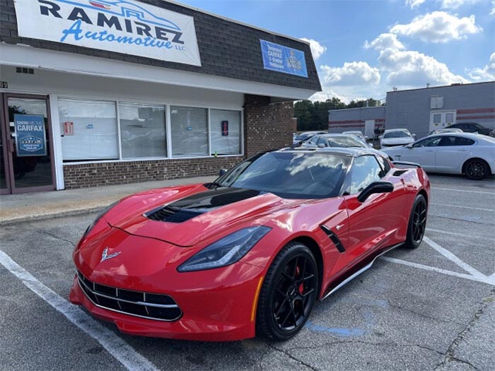 [STOLEN] Brazen Car Thieves Steal a 2015 Corvette Stingray From North Carolina Dealership