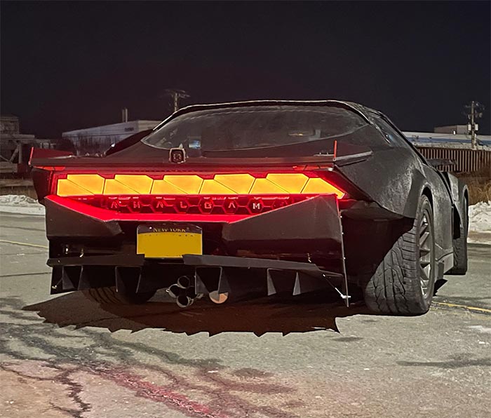 Nine Different Cars Were Sourced to Make This Dystopian 1989 Corvette