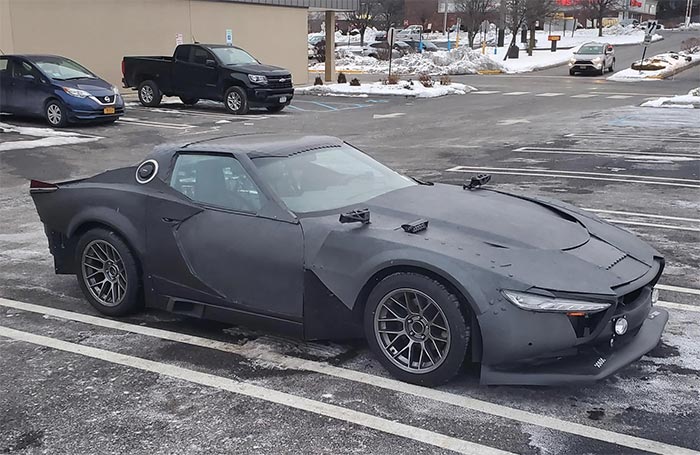 Nine Different Cars Were Sourced to Make This Dystopian 1989 Corvette