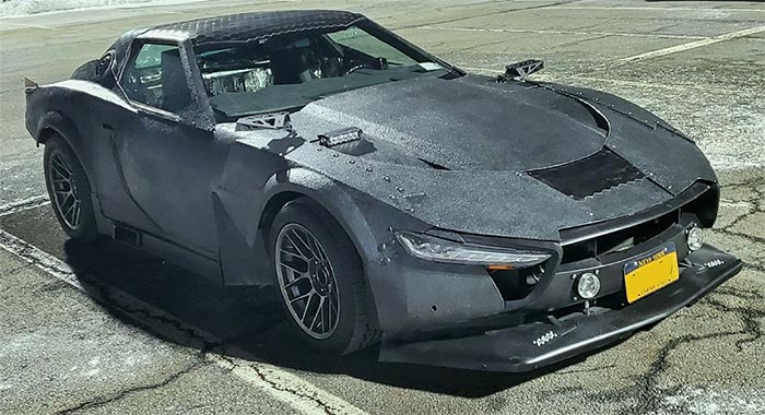 Nine Different Cars Were Sourced to Make This Dystopian 1989 Corvette