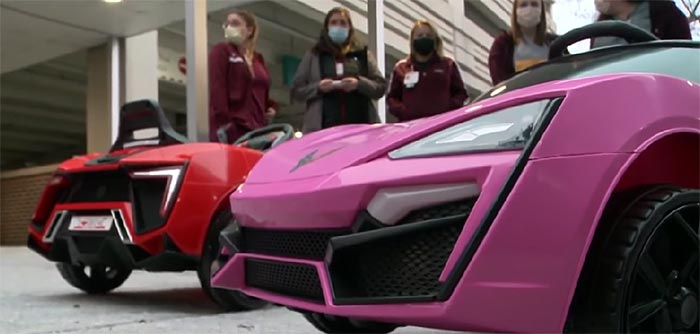 Central PA Corvette Club Donated These Cool Mini Corvettes to UPMC for Pediatric Patients