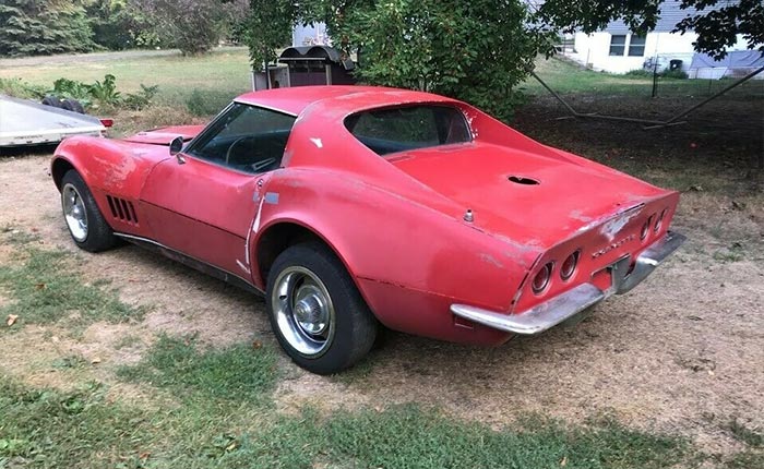 Corvettes for Sale: 1968 Corvette 427 Project on eBay