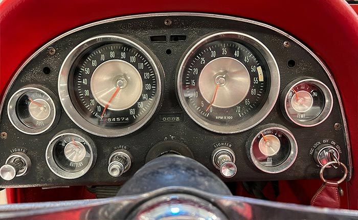 Corvettes for Sale: Ermine White 1963 Corvette Convertible Ran When Parked