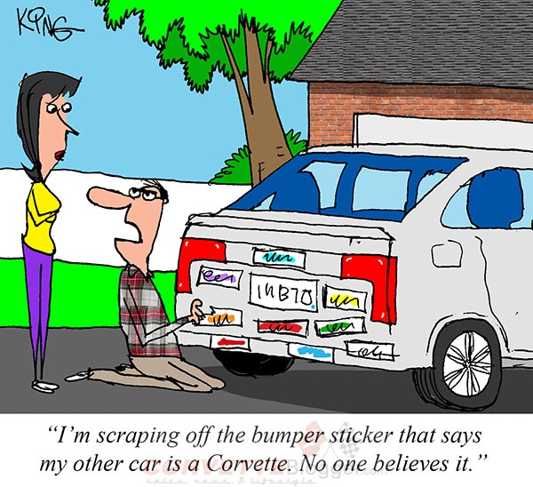 Saturday Morning Corvette Comic: False Advertising
