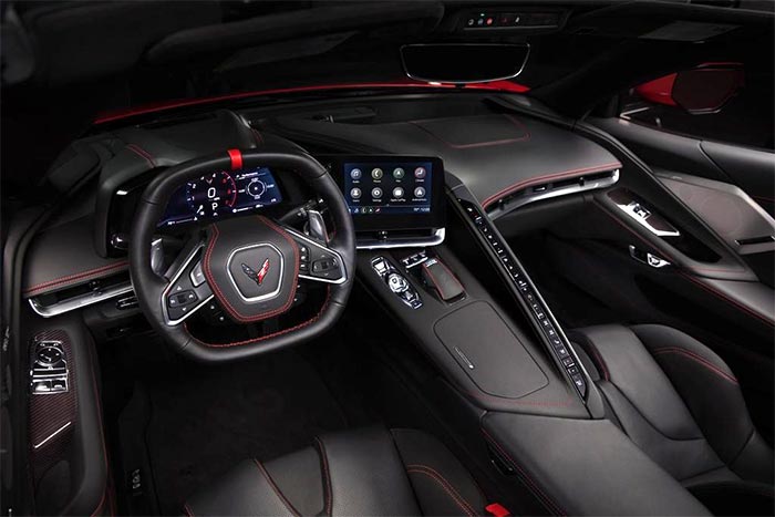Corvette Stingray with Jet Black 3LT Interior
