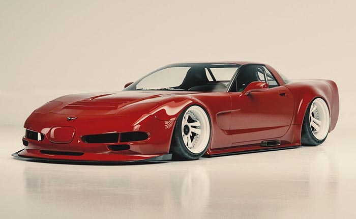 [VIDEO] C5 Corvette Rendered as a 
