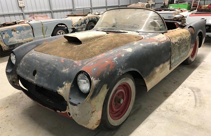 Corvettes for Sale: WYSIWYG 1954 Corvette Project