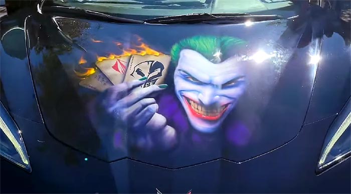 [VIDEO] Riding with The Joker on a C8 Corvette