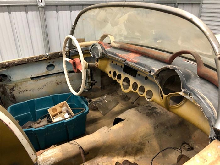 Corvettes for Sale: WYSIWYG 1954 Corvette Project