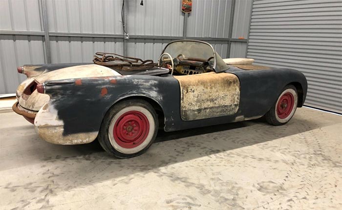 Corvettes for Sale: WYSIWYG 1954 Corvette Project