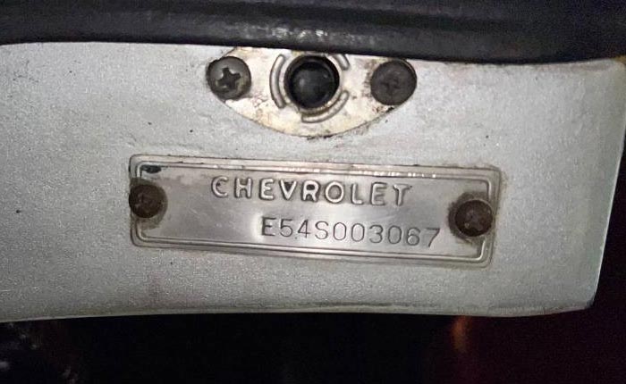 Corvettes for Sale: Two-Owner Silver 1954 Corvette Roadster