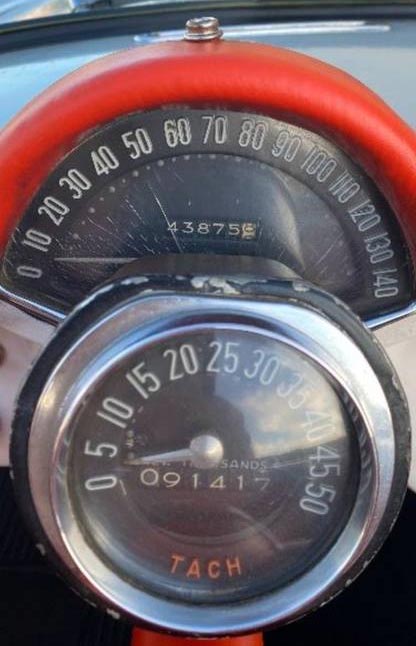 Corvettes for Sale: Two-Owner Silver 1954 Corvette Roadster