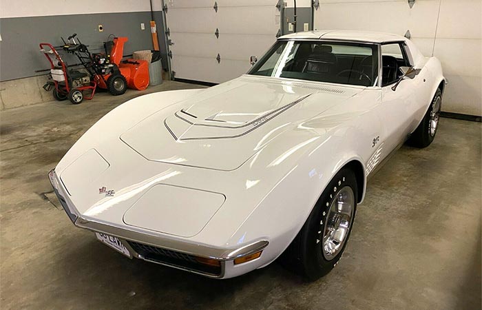 Corvettes for Sale: Rare 1972 Corvette LT1 with Factory A/C