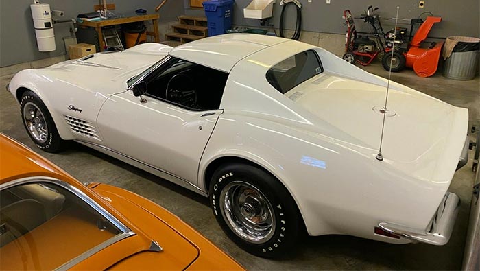 Corvettes for Sale: Rare 1972 Corvette LT1 with Factory A/C
