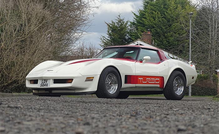 Corvettes for Sale: Rare 1980 Corvette Duntov Turbo Offered in the U.K.
