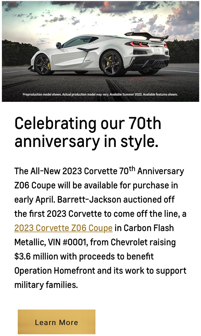 Celebrating our 70th Anniversary in Style