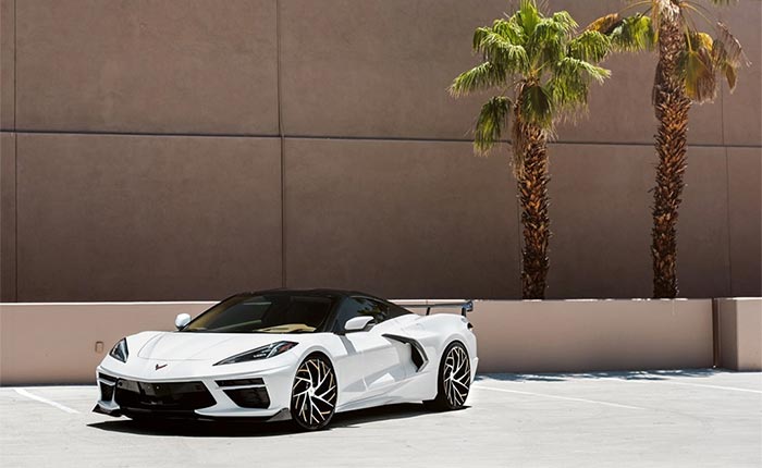[VIDEO] C8 Corvette Riding on Lexani's Renzo Mugello Custom Wheels