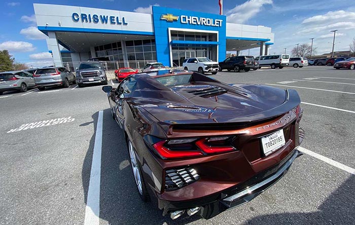 Corvette Delivery Dispatch with National Corvette Seller Mike Furman for Feb 27th