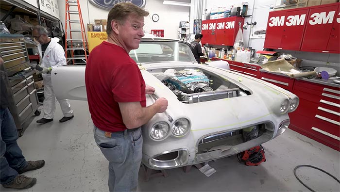 [VIDEO] Chip Foose Addresses Small Details as Work Continues on a Custom '62 Corvette