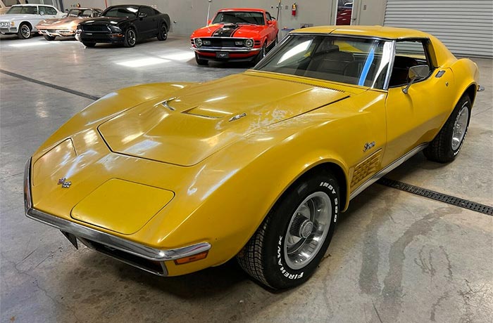 Corvettes for Sale: Matching Numbers 1972 Corvette with LS5