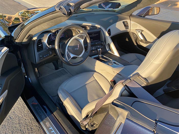 2015 Night Race Blue Corvette Convertible